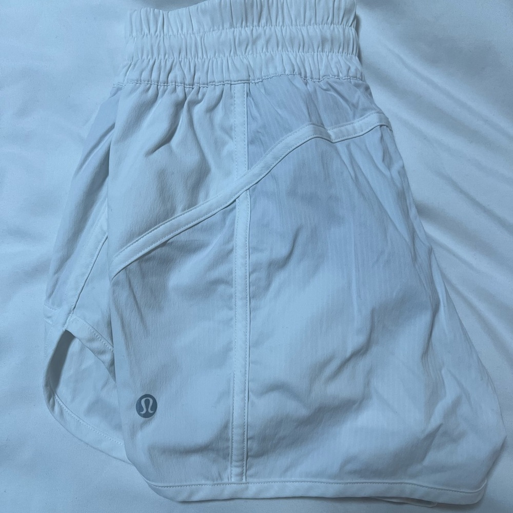 lululemon athletica White Athletic Shorts